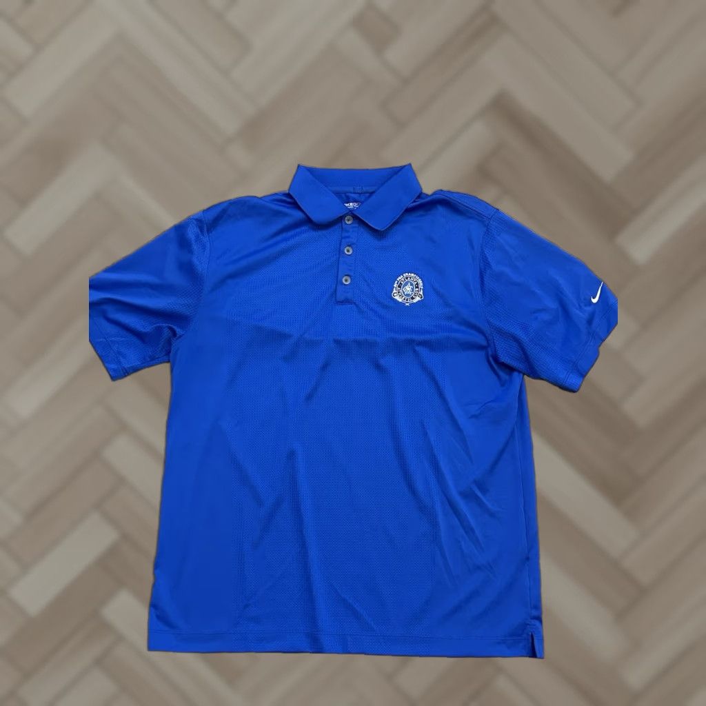 Nike Nike Golf Polo Mens L Blue 93rd PGA Championship AAC 2011 Golf Shirt Size US L / EU 52-54 / 3 - 1 Thumbnail