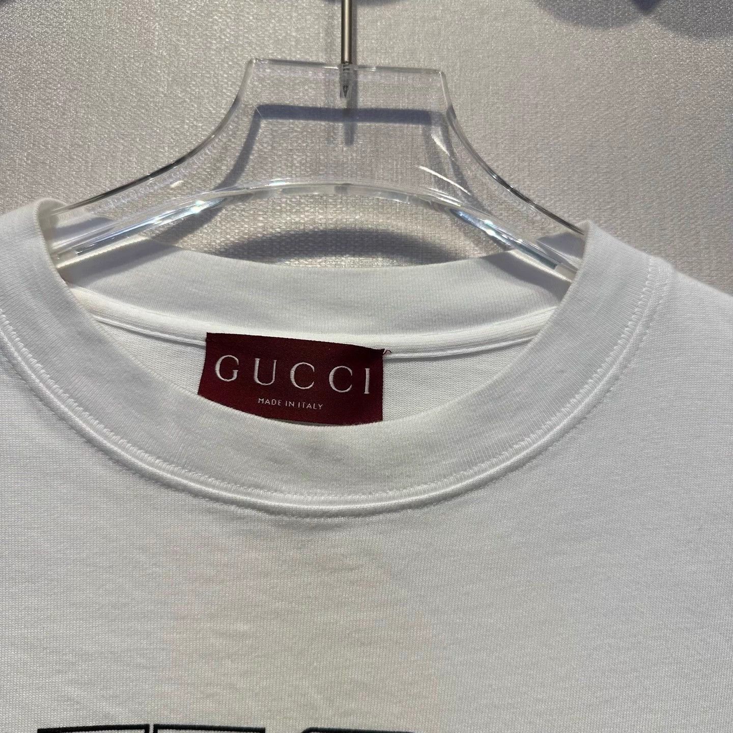 Gucci Gucci 24SS Knight Logo White Short Sleeve T-Shirt XS 99 New Size US XS / EU 42 / 0 - 2 Thumbnail