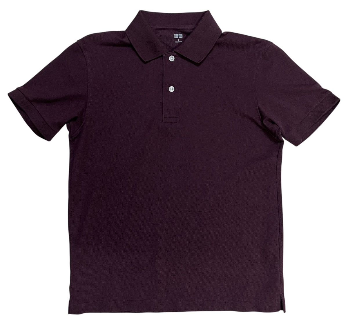 Designer × Japanese Brand × Uniqlo Uniqlo Plain Polo Shirt Size US S / EU 44-46 / 1 - 1 Thumbnail