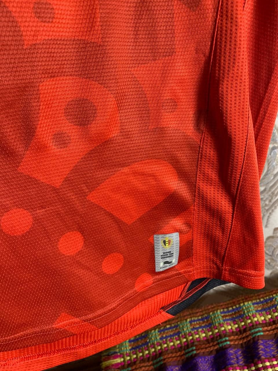 Vintage Very Rare Belgium Kompany 4 Retro Soccer Jersey Bayer Y2K Size US S / EU 44-46 / 1 - 4 Thumbnail