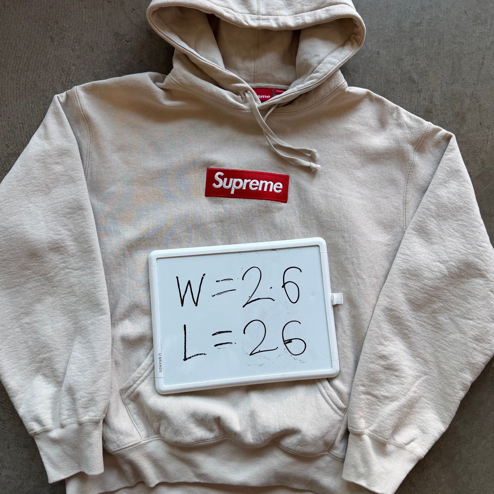 Supreme Supreme Stone Box Logo Hoodie Size US M / EU 48-50 / 2 - 8 Thumbnail