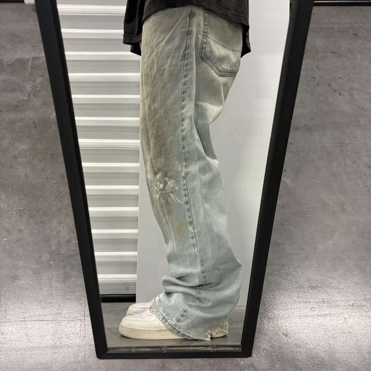 Vintage Crazy Vintage Y2K/2000s Super Baggy Wideleg Light Blue Wash Skater Grunge Style Denim Jeans! Size US 36 / EU 52 - 2 Thumbnail