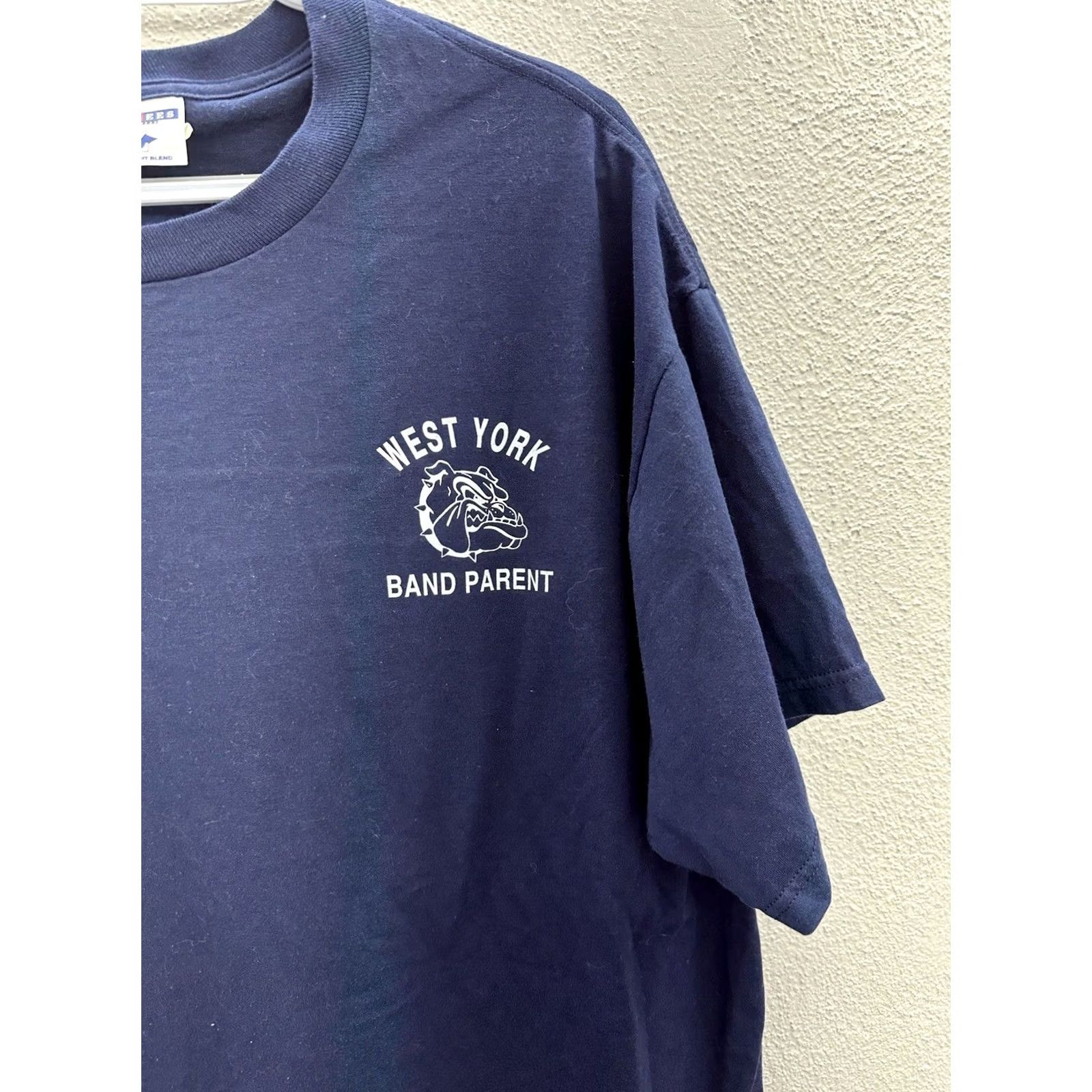 Jerzees VINTAGE Unisex? No. Unisex Jerzees Shirt 2X Navy Blue West York Bulldogs Band Graphic T-Shirt Men? Women? Size US XXL / EU 58 / 5 - 2 Thumbnail
