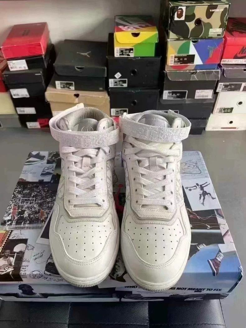 Dior Dior B27 High Top Leather Sneakers-2505 Size US 10.5 / EU 43-44 - 2 Thumbnail