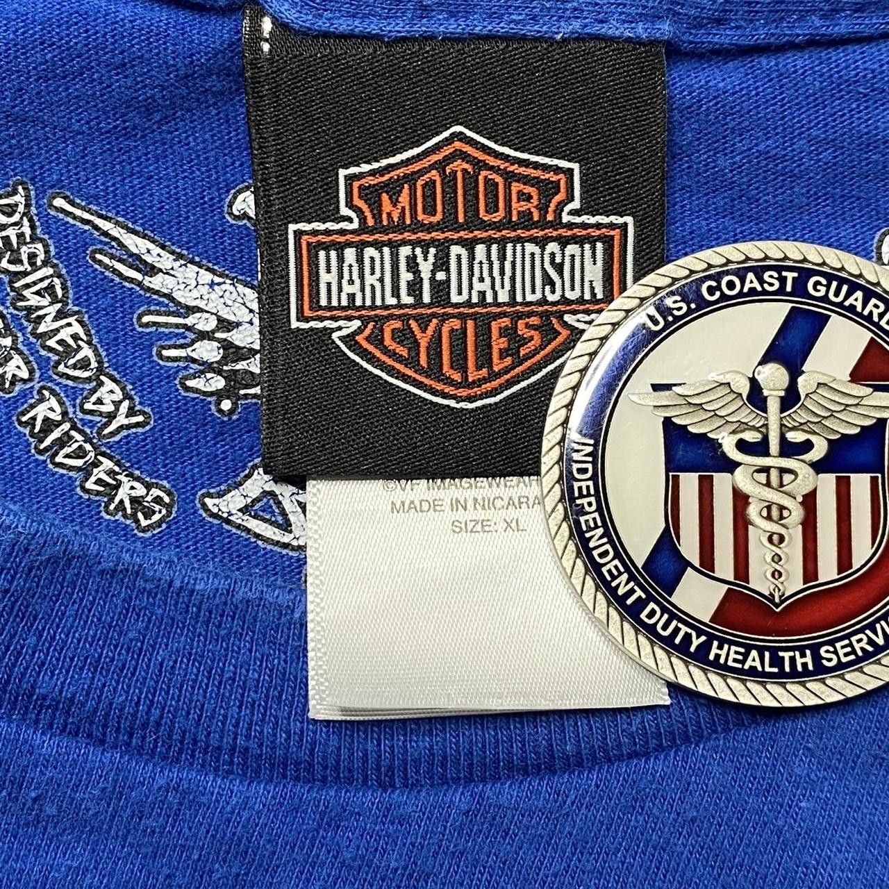Harley Davidson Harley Davidson Mobile Bay, AL Blue Pirate Biker Tee Size XL Size US XL / EU 56 / 4 - 3 Thumbnail