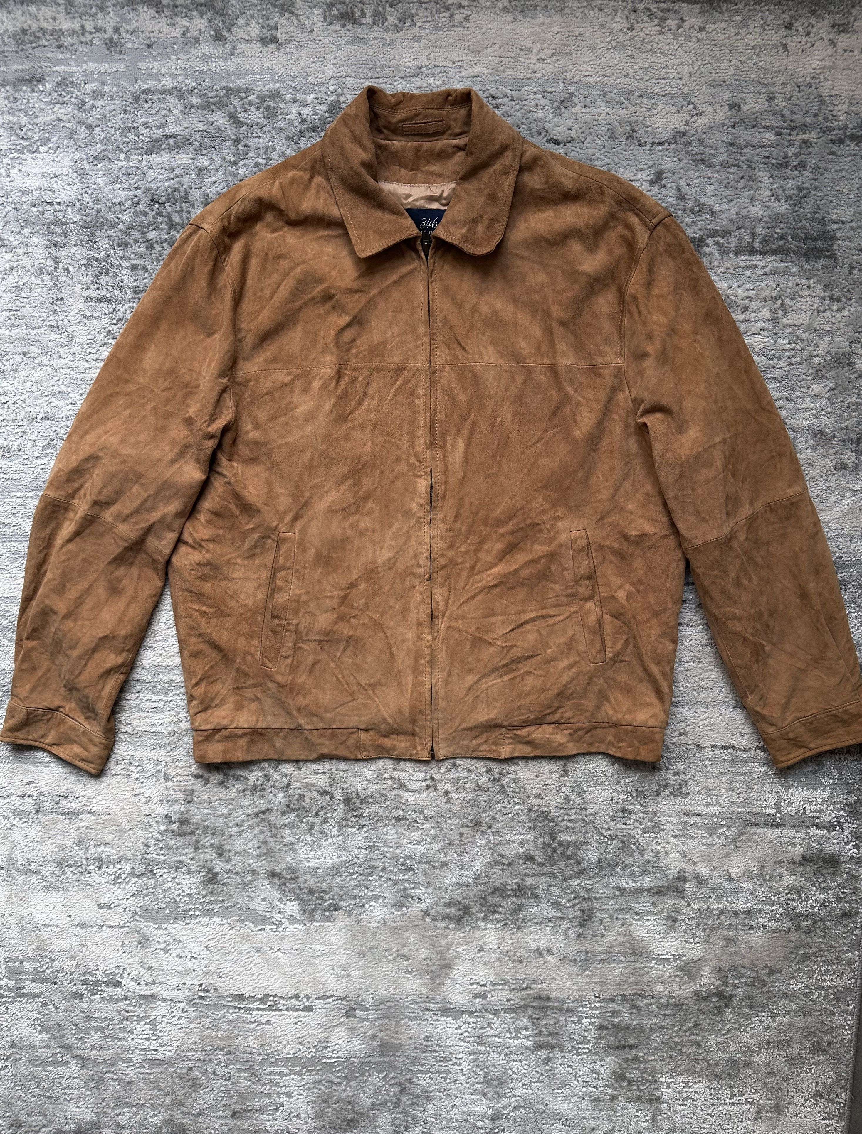 Brooks Brothers Brooks Brothers suede leather jacket Size US L / EU 52-54 / 3 - 1 Thumbnail