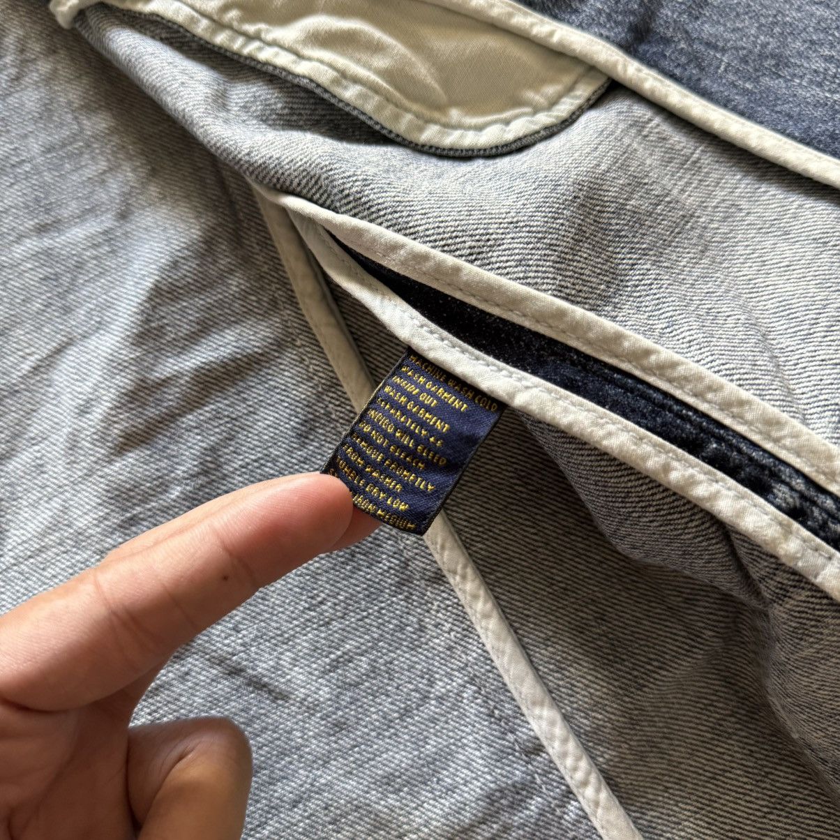 Rugby Ralph Lauren Vintage Ralph Lauren Rugby Selvedge Denim 3-Button Jacket Size US M / EU 48-50 / 2 - 8 Thumbnail