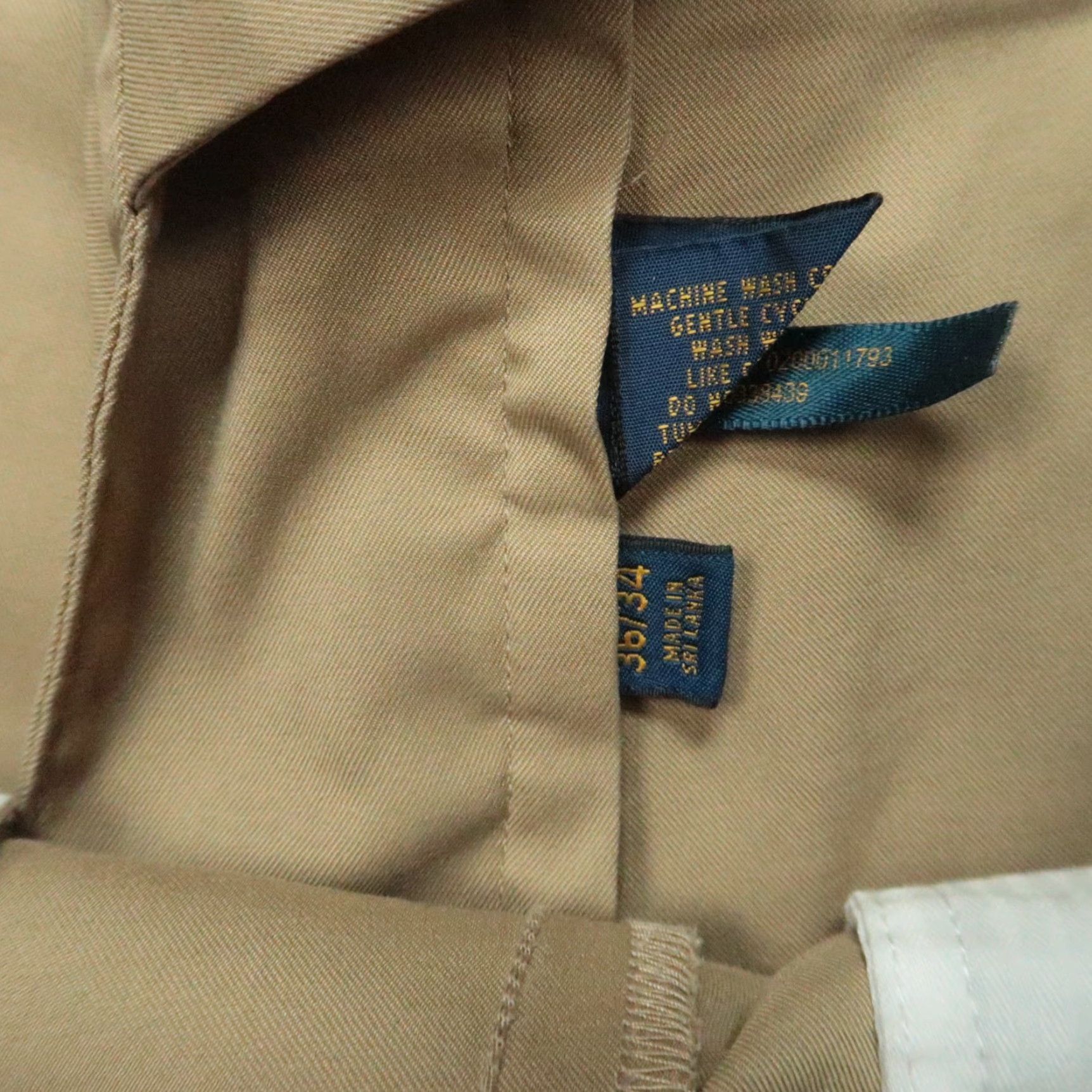 Polo Ralph Lauren Polo Ralph Lauren Pants Men 36x34 Khaki Stretch Classic Fit Performance Trouser Size US M / EU 48-50 / 2 - 6 Thumbnail