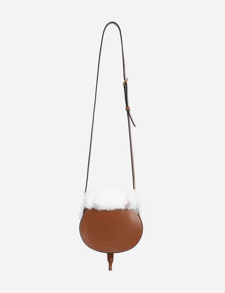 Chloe o1loc1c1024 Size: OS / Marcie Small Saddle Bag in Caramel Size ONE SIZE - 4 Thumbnail