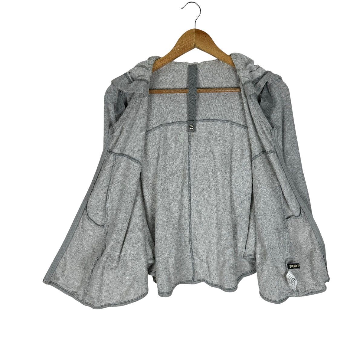 Frapbois 🌟FRAPBOIS HOODIE PONCHO SWEATER ISSEY MIYAKE Size S / US 4 / IT 40 - 8 Thumbnail