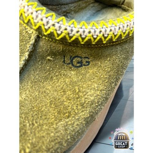 Ugg UGG TAZZ WOMEN / Unisex SLIPPERS SUEDE BURNT OLIVE US 8 /UK Size US 8 / IT 38 - 3 Thumbnail