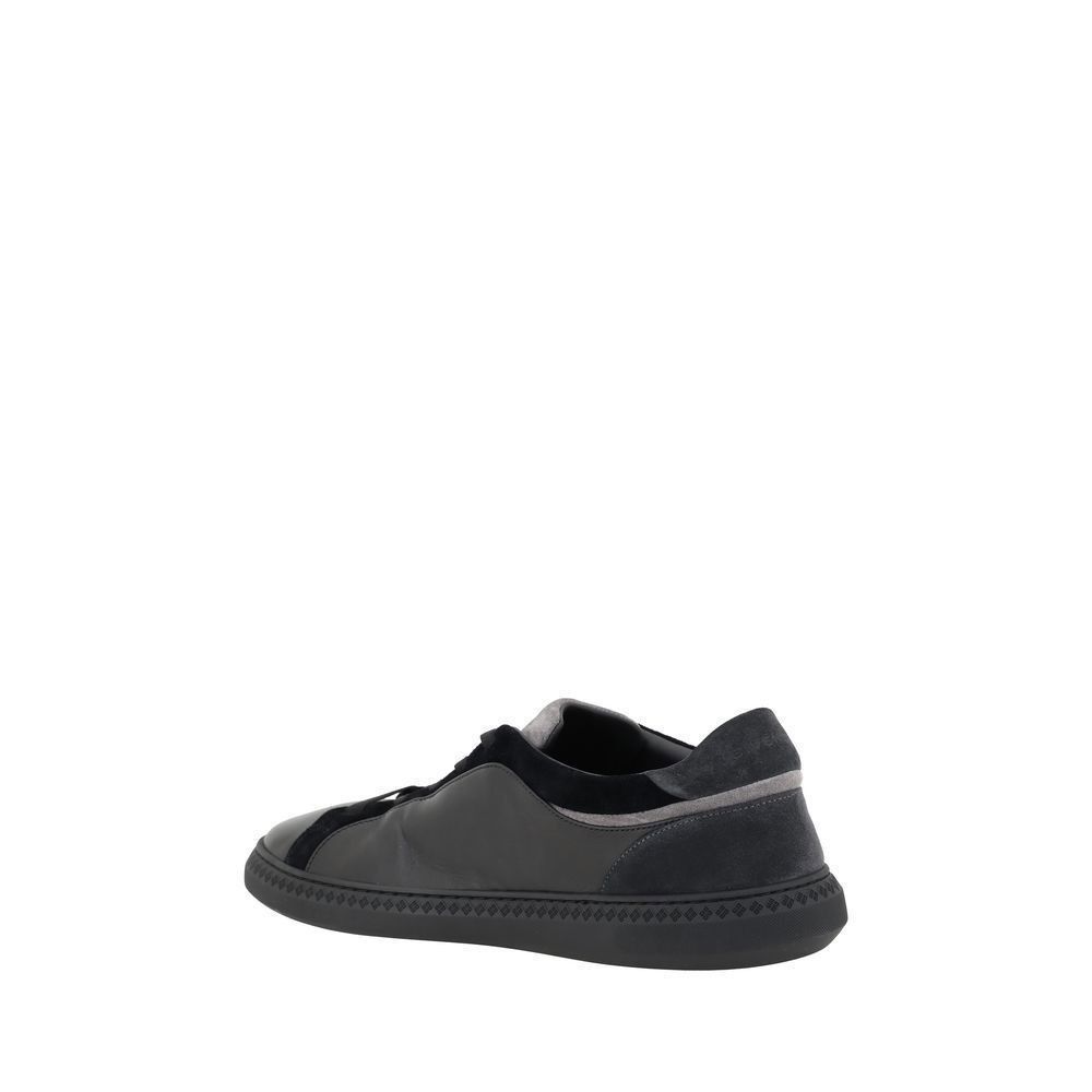 Givenchy Givenchy Black Leather G Set Sneakers Size US 11 / EU 44 - 3 Thumbnail