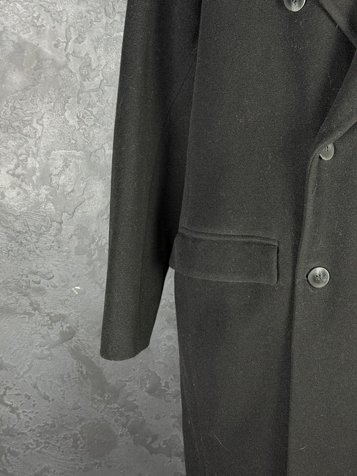 Marithe + Francois Girbaud 90s Marithe François Girbaud Men’s Double Breasted Overcoat Size US L / EU 52-54 / 3 - 6 Thumbnail
