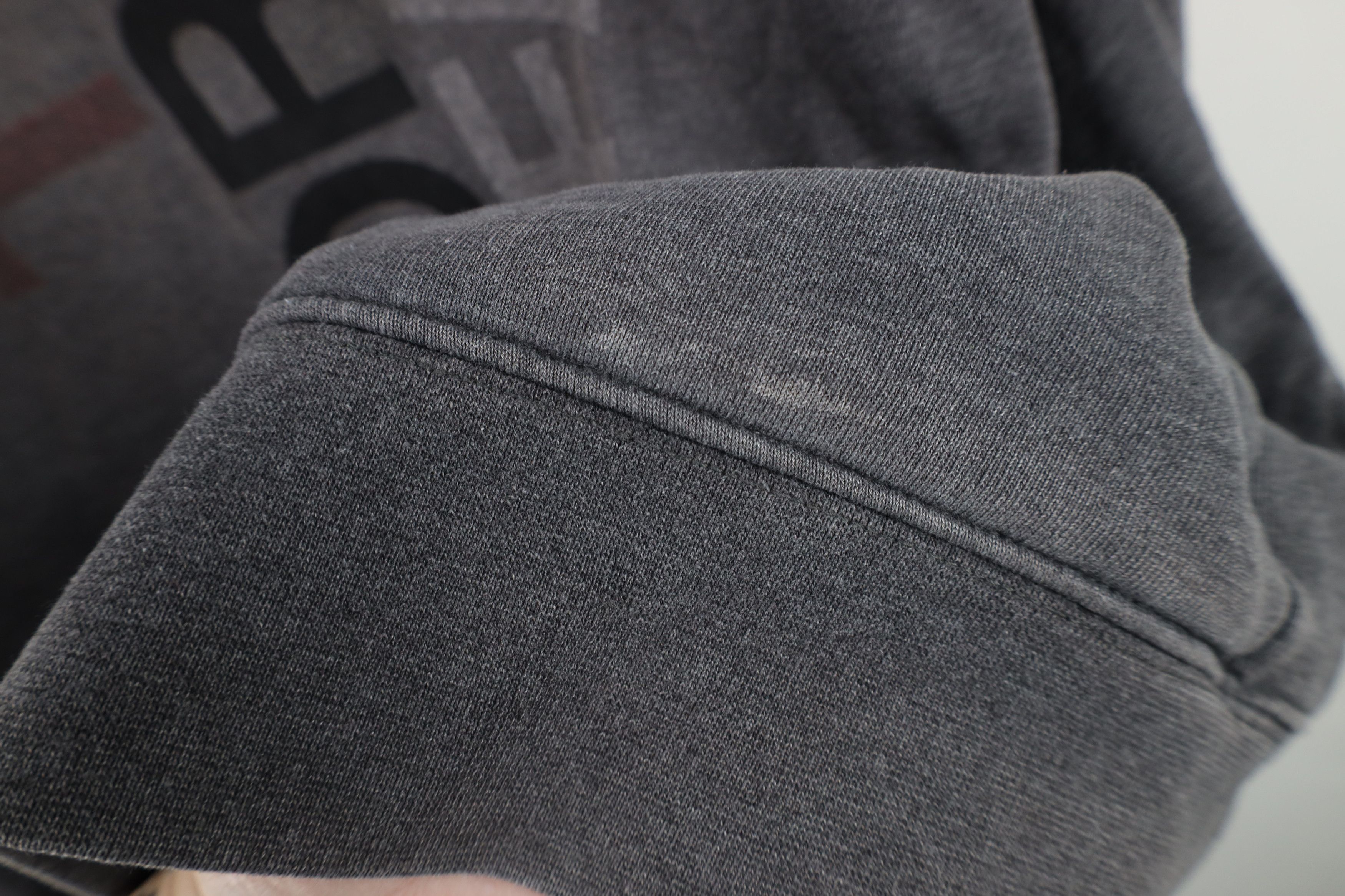 The North Face Vintage Y2K The North Face Spell Out Big Logo Hoodie Gray Size US XXL / EU 58 / 5 - 10 Thumbnail