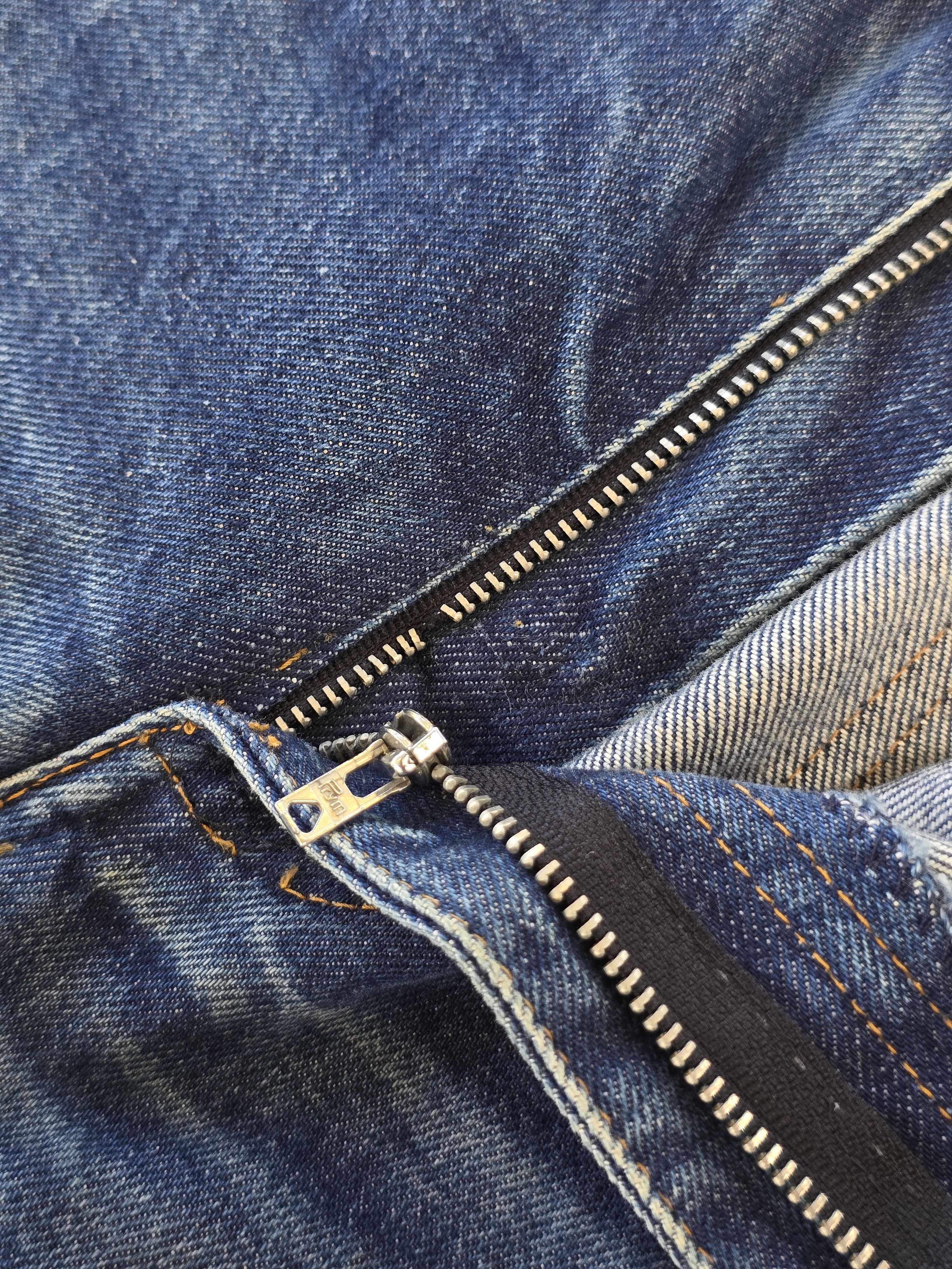 Levi's Vintage 70s Levis Orange Tab Bell Bottom Denim Size US 28 / EU 44 - 14 Thumbnail