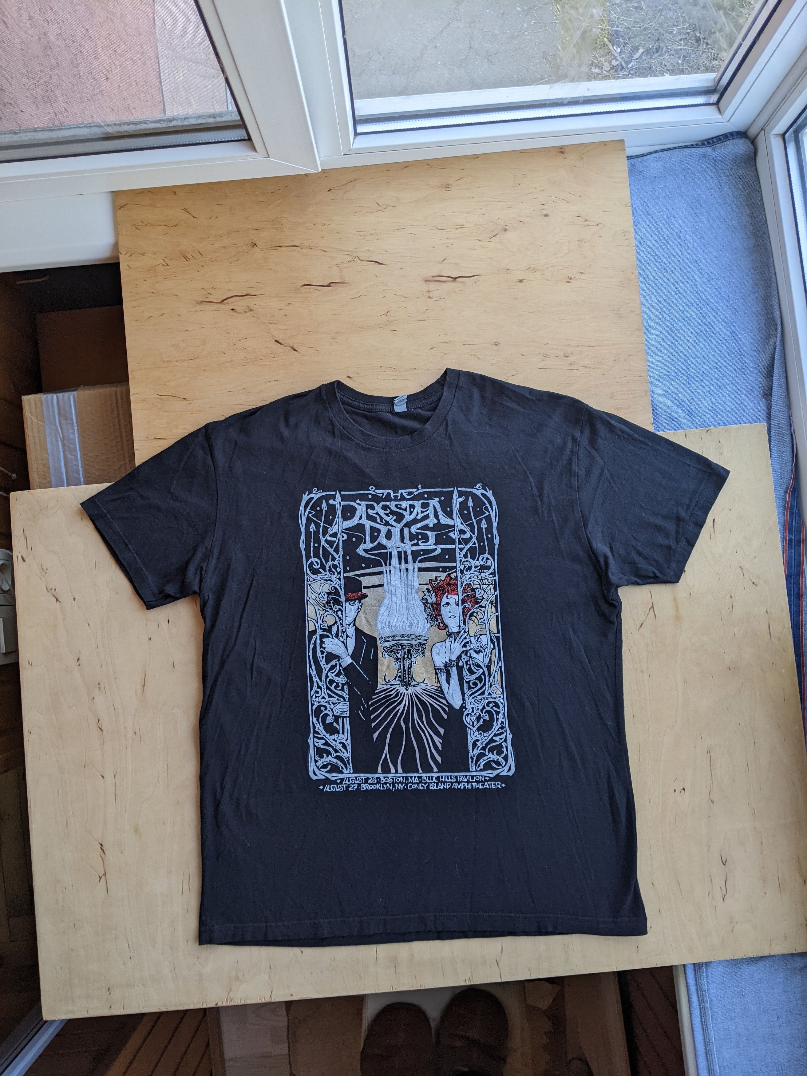 Band Tees Dresden Dolls 2016 Tour Merch Tshirt ACDC Tee Size US L / EU 52-54 / 3 - 2 Thumbnail