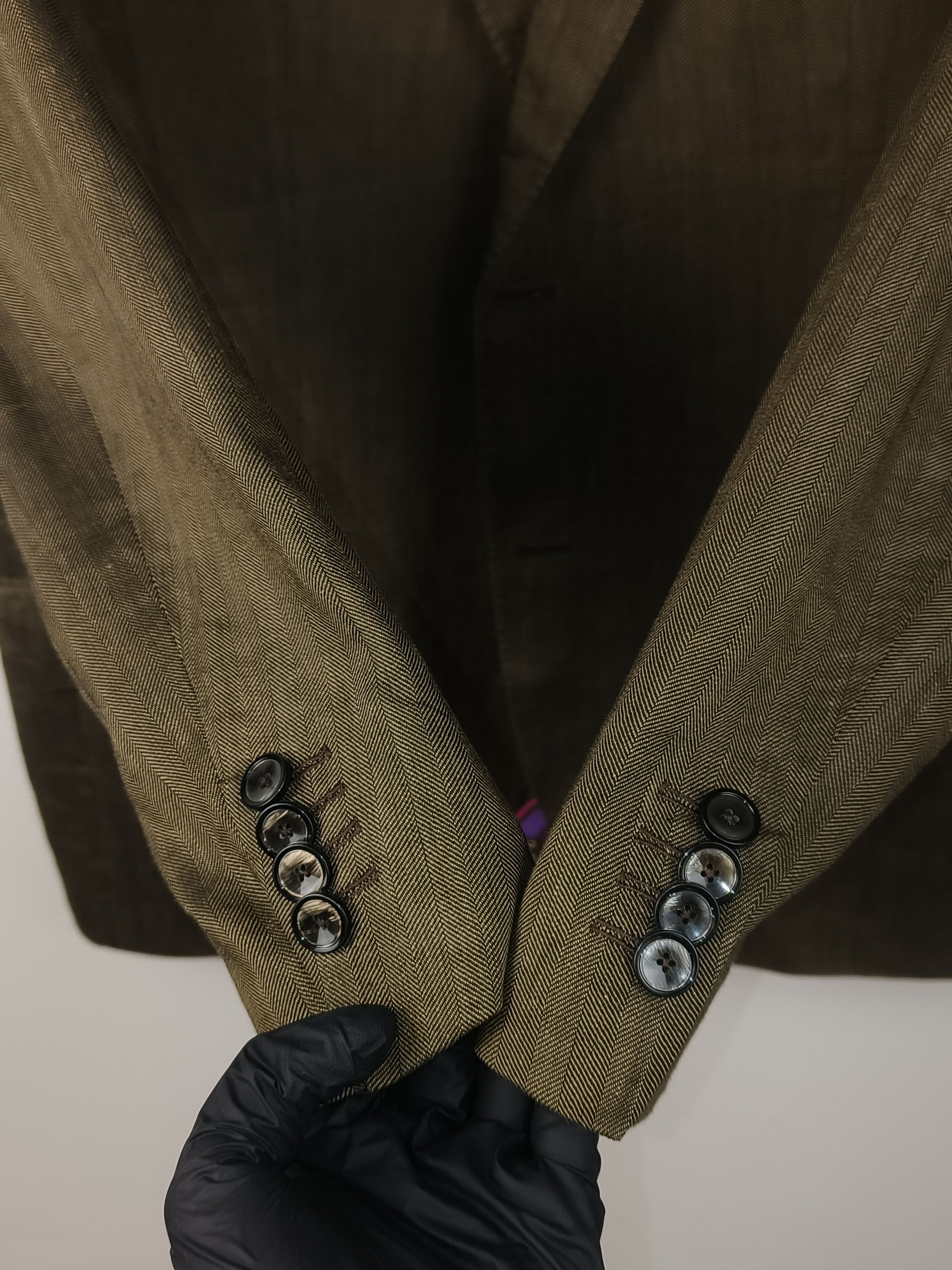 Etro Etro Milano Linen Silk Blazer Signature Paisley Lining Size 46R - 9 Thumbnail