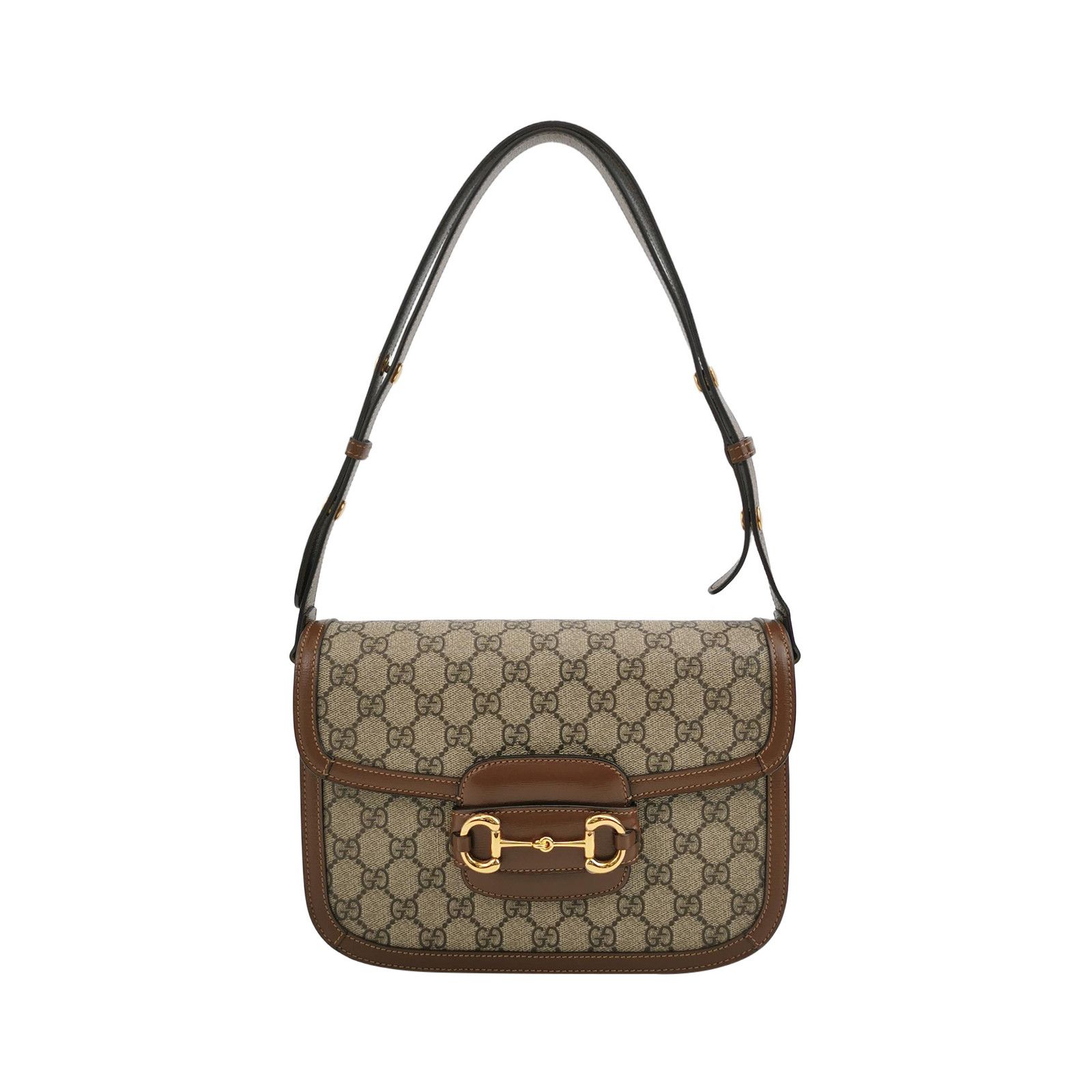 Gucci Gucci 1955 Horsebit GG Supreme Shoulder Bag Size ONE SIZE - 1 Thumbnail