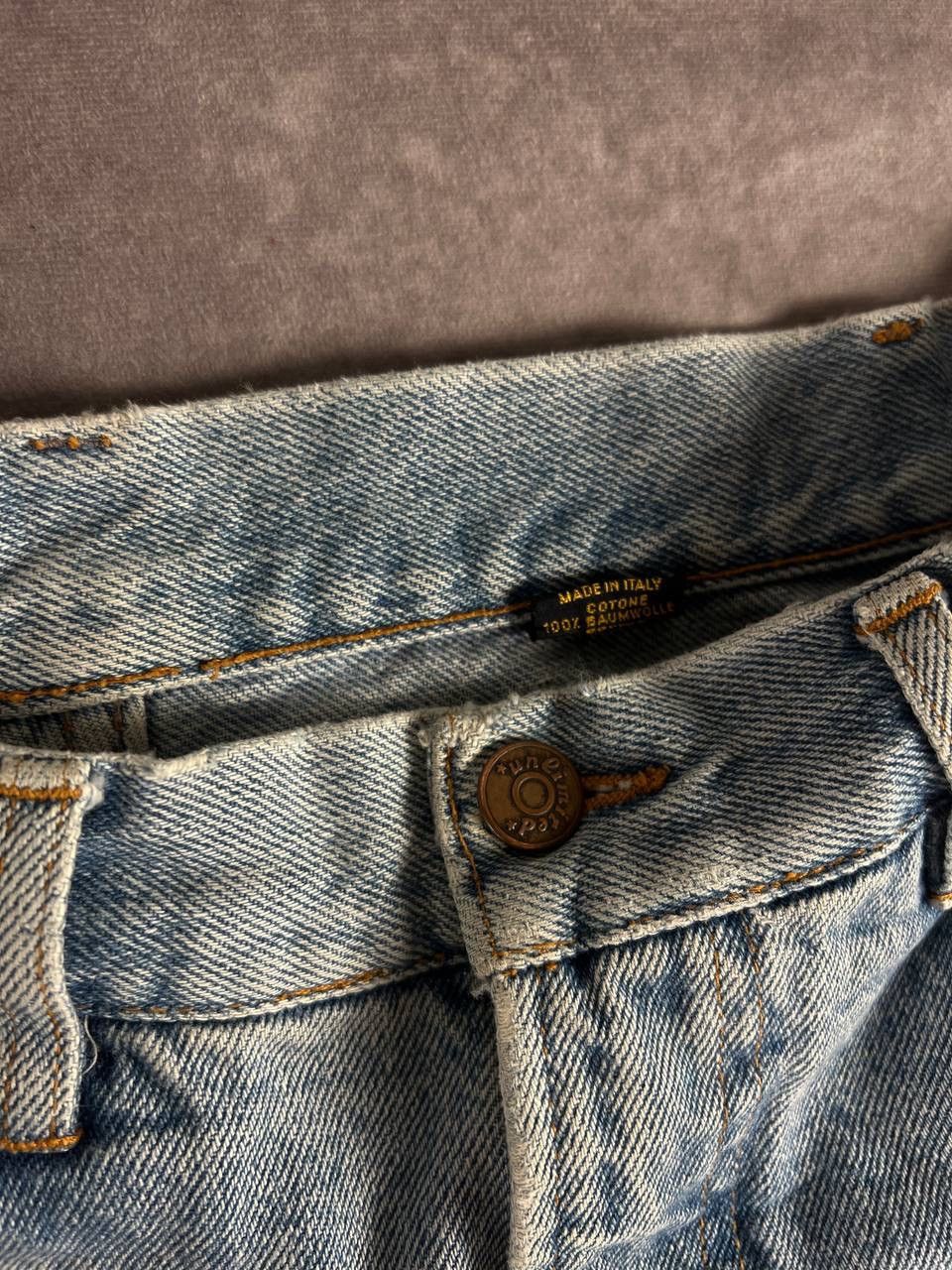 Other 90s Unlimited Jeans with Colorful Patches – Italy 30 Size Size US 30 / EU 46 - 5 Thumbnail