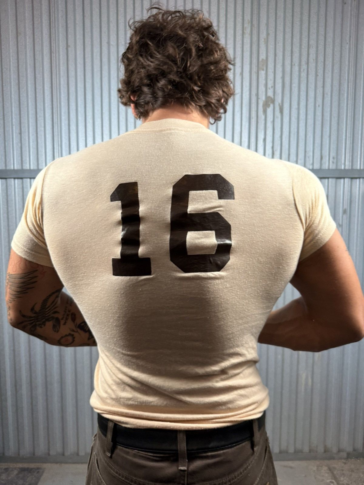 Vintage Vintage 70s Style Ditch Digger Single Stitch Soccer Tee Size US S / EU 44-46 / 1 - 2 Thumbnail