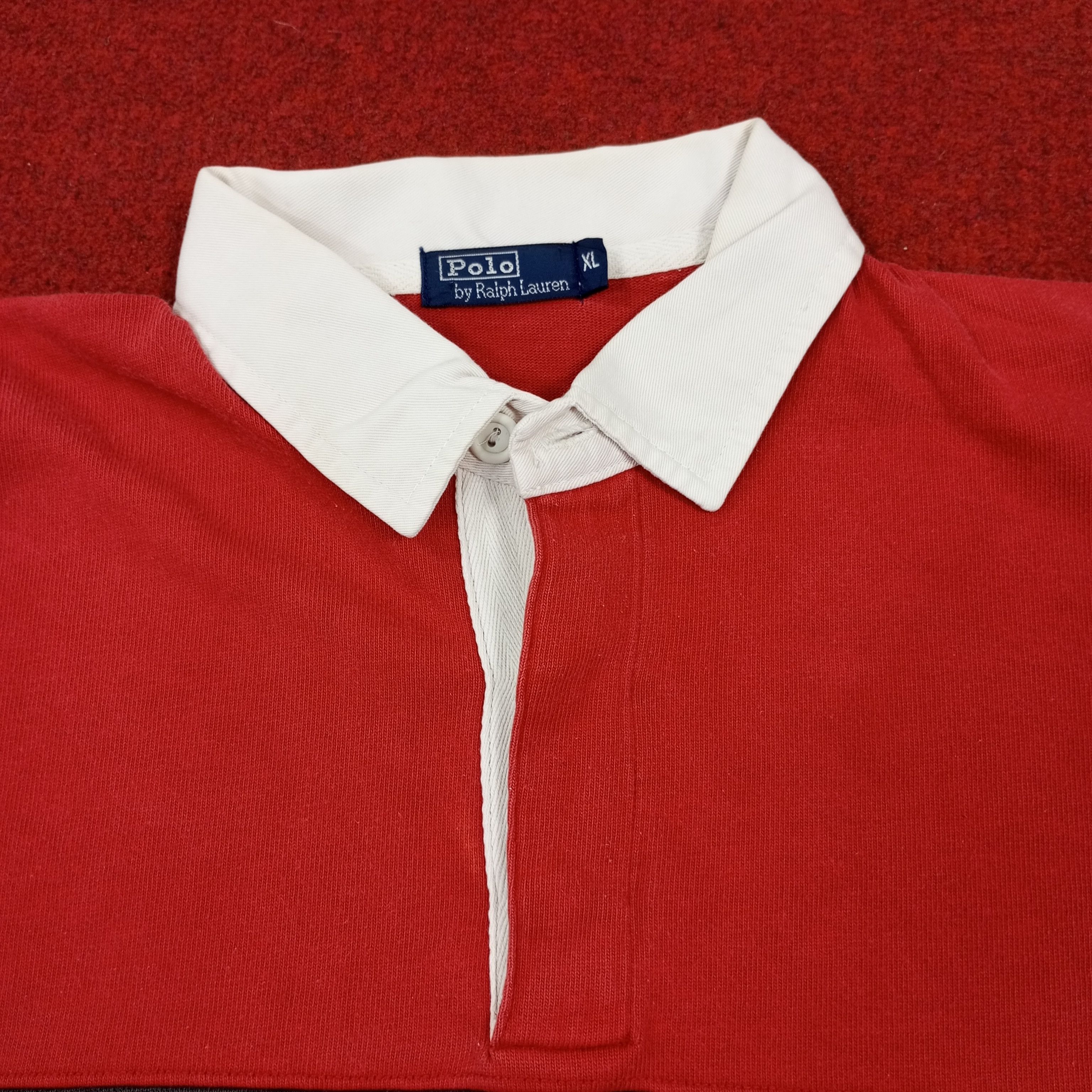 Polo Ralph Lauren Polo by Ralph Lauren Nice Design Long Sleeve Polos Size US XL / EU 56 / 4 - 5 Thumbnail