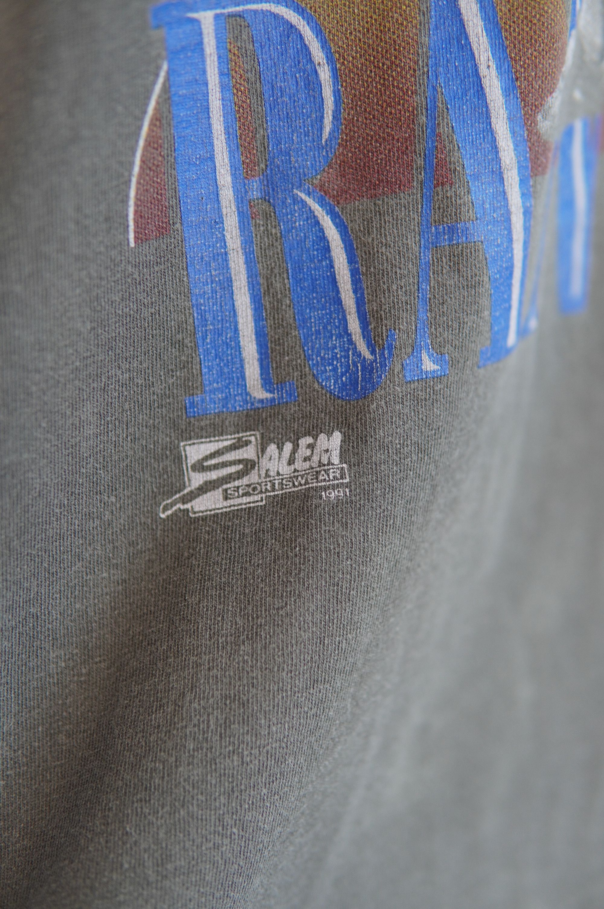 MLB Vintage 1989 MLB Texas Rangers Nolan Ryan Salem Faded Tee Size US XL / EU 56 / 4 - 8 Thumbnail