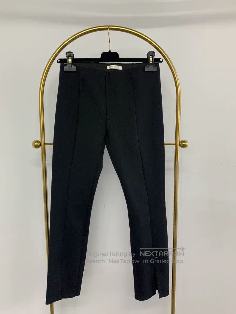 The Row The row size s Black stretch split pants Size 23" - 1 Thumbnail
