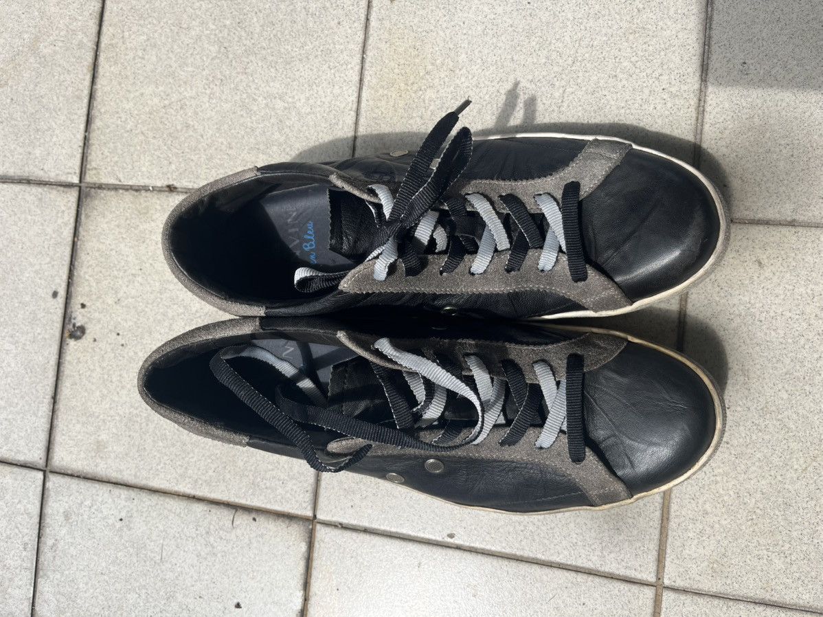 Lanvin LANVIN en Blue Leather Sneakers Size US 9 / EU 42 - 8 Thumbnail