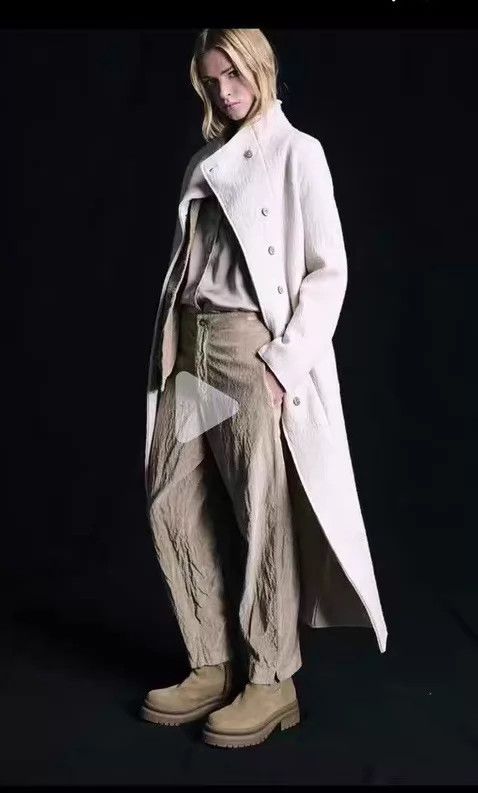Other TRANSIT 100% Double Wool Knit Overcoat 42 New Size M / US 6-8 / IT 42-44 - 1 Thumbnail