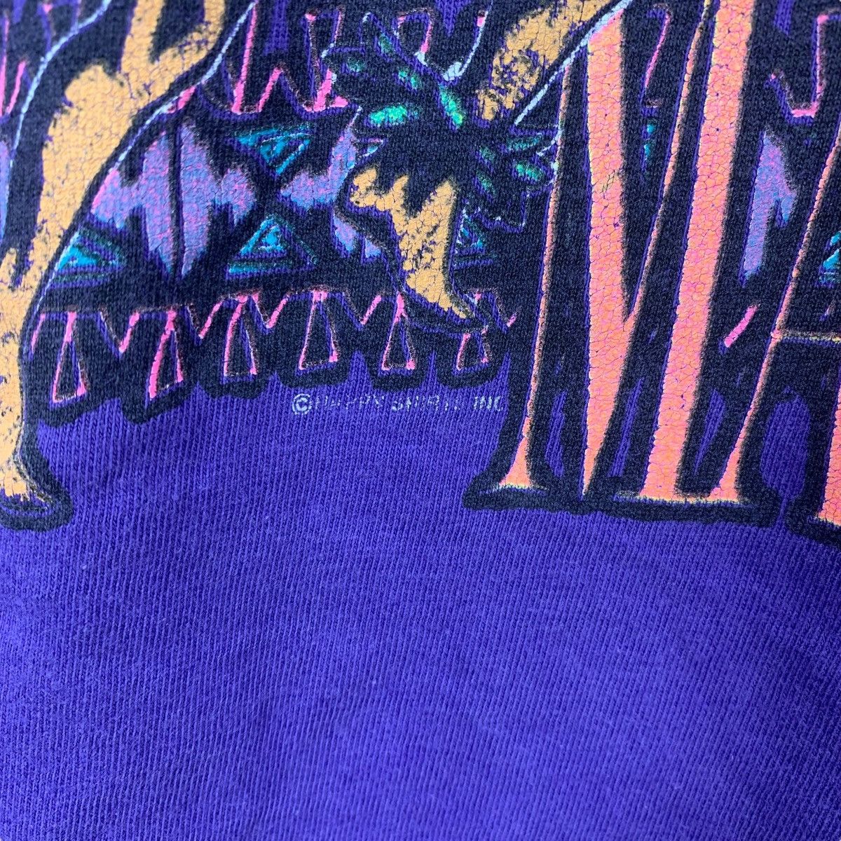 Vintage Vintage 90's HONOLULU MARATHON Faded Graphic Tee Shirt Size US L / EU 52-54 / 3 - 7 Thumbnail