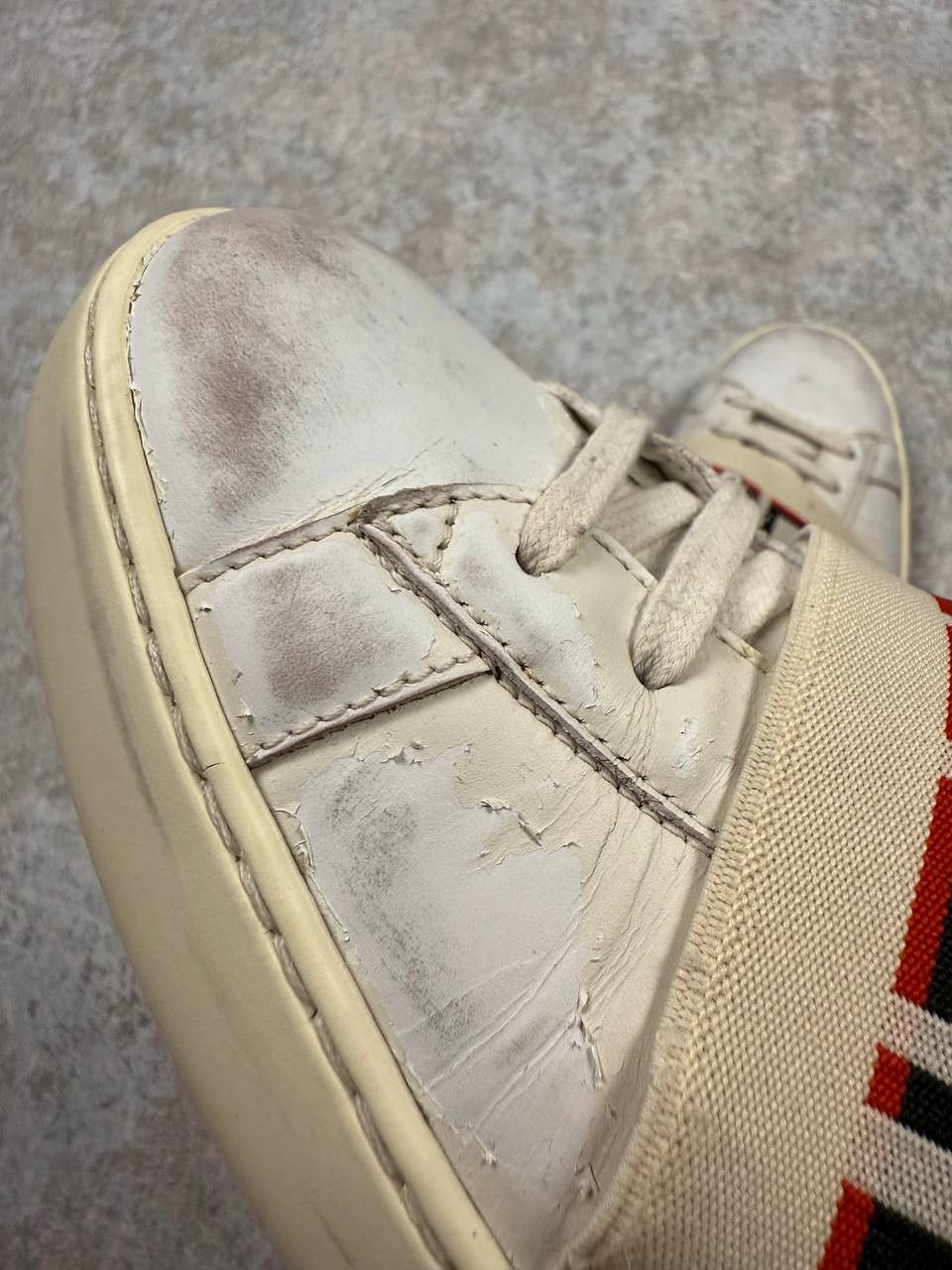 Gucci Gucci Ace Stripe Stripe Sneakers Shoes Size US 6.5 / EU 39-40 - 5 Thumbnail