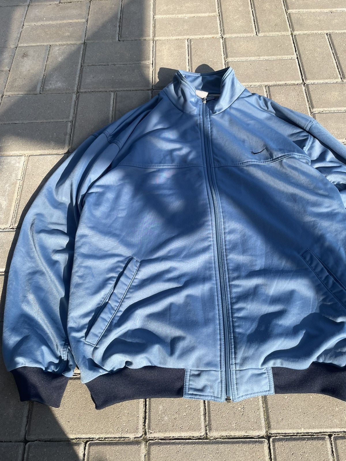 Nike × Vintage Nike Vintage early 2000s zipup menswear retro rare Size US L / EU 52-54 / 3 - 2 Thumbnail