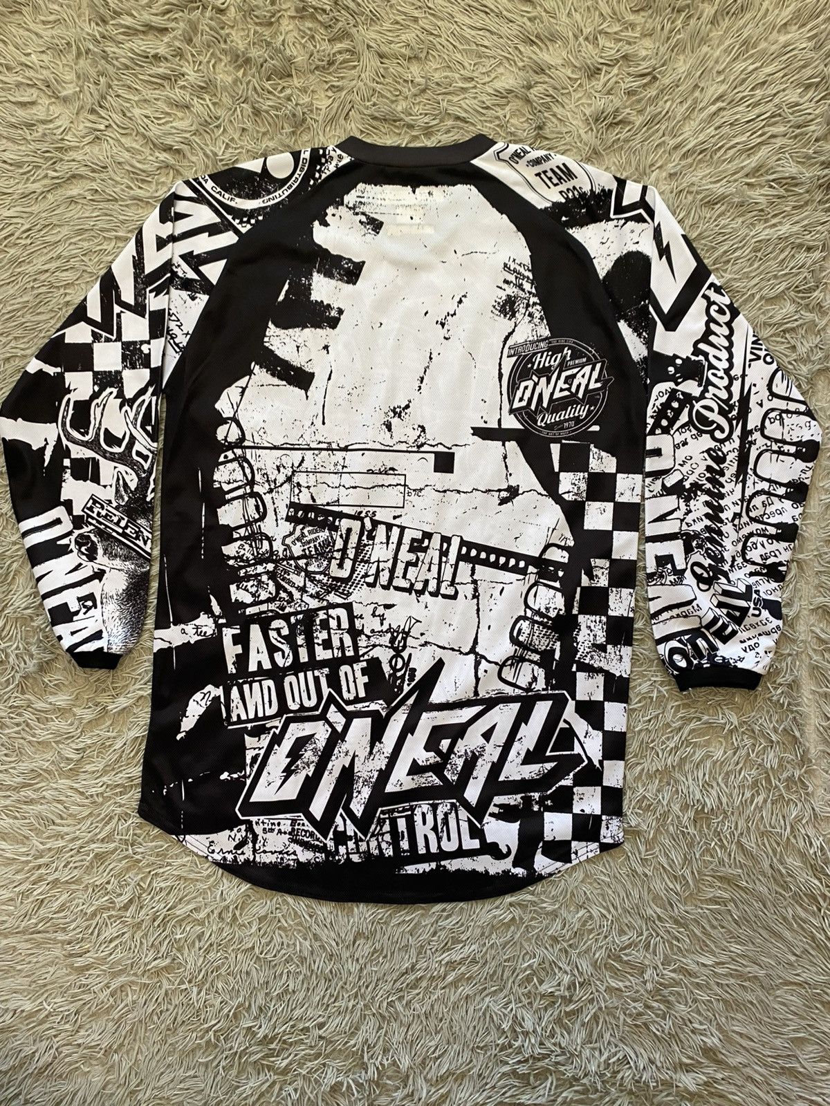 O'Neill O’Neal Motocross Element Series Jersey Comic Racing Rare Size US M / EU 48-50 / 2 - 2 Thumbnail