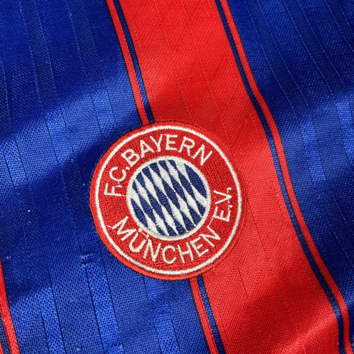 Adidas Vintage Stripes Adidas 1995-97 Bayern Munich Shirt Jersey Size US XL / EU 56 / 4 - 4 Thumbnail