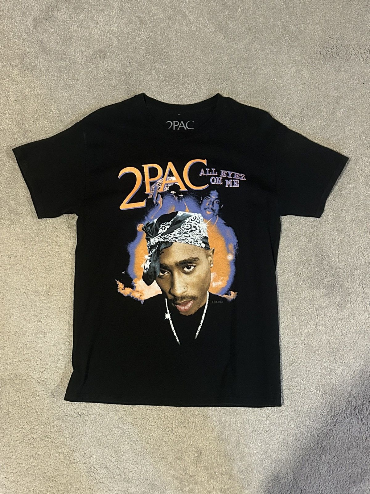 Rap Tees Tupac All Eyez On Me Shirt Size US M / EU 48-50 / 2 - 1 Thumbnail