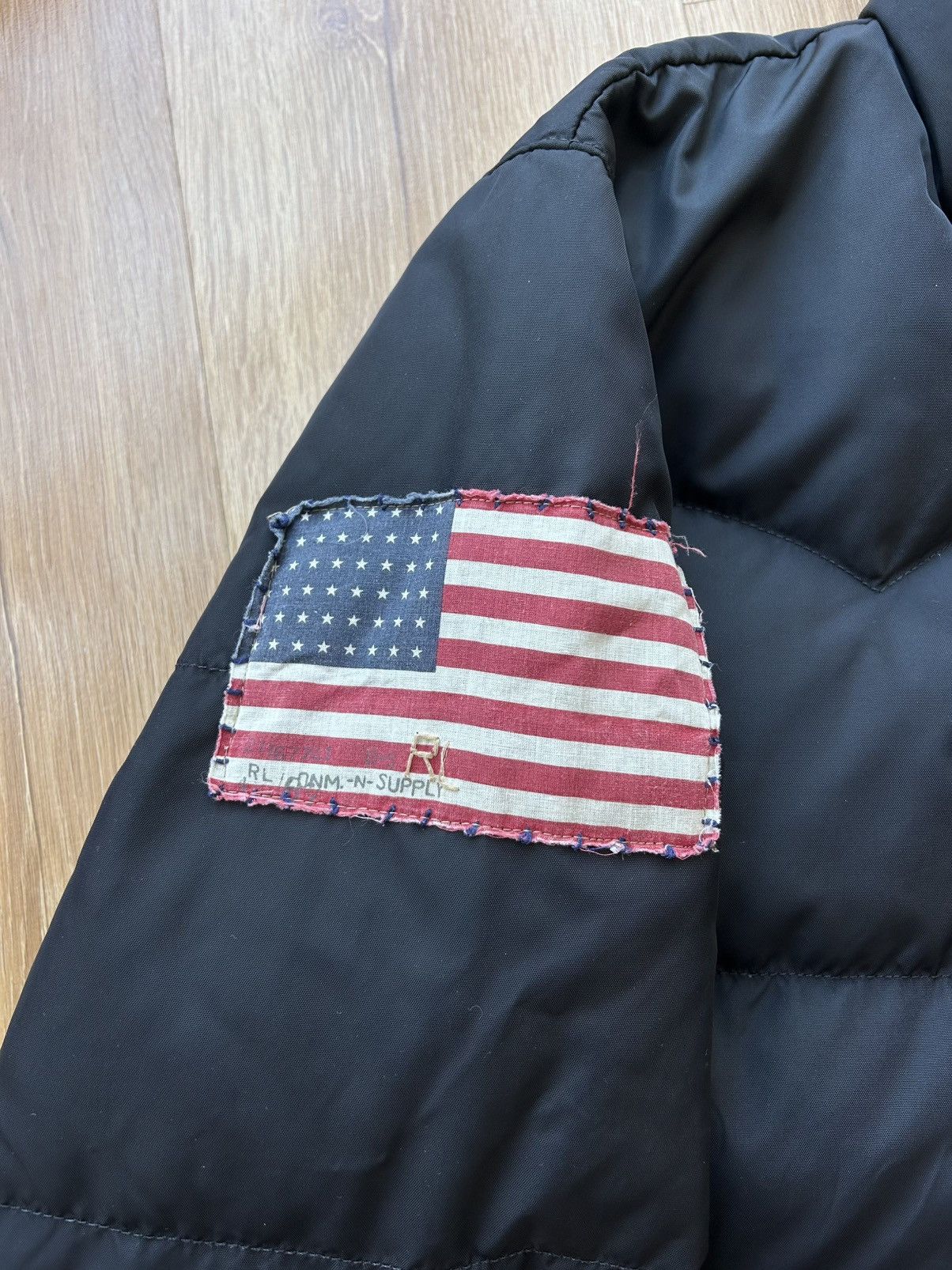 Ralph Lauren Denim & Supply Ralph Lauren USA Flag Down Puffer Jacket Size US XL / EU 56 / 4 - 3 Thumbnail