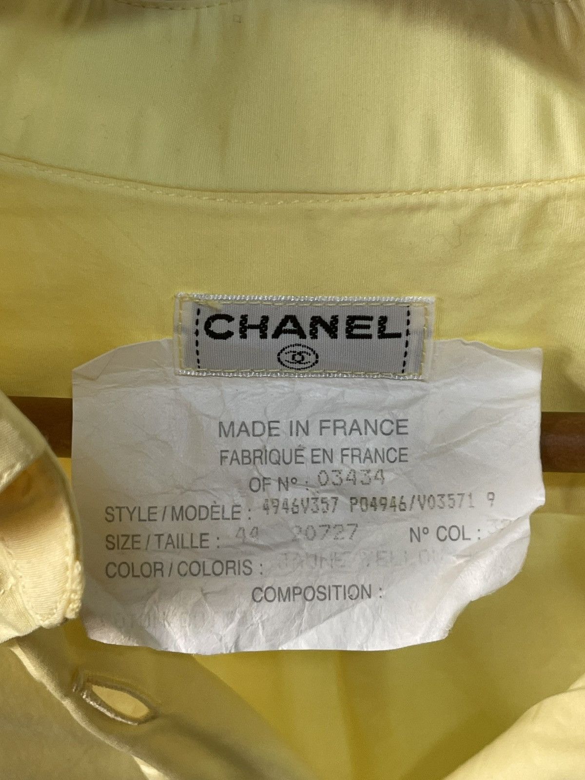 Chanel Vintage Chanel CC Logo Button Up A2 Size US M / EU 48-50 / 2 - 11 Thumbnail