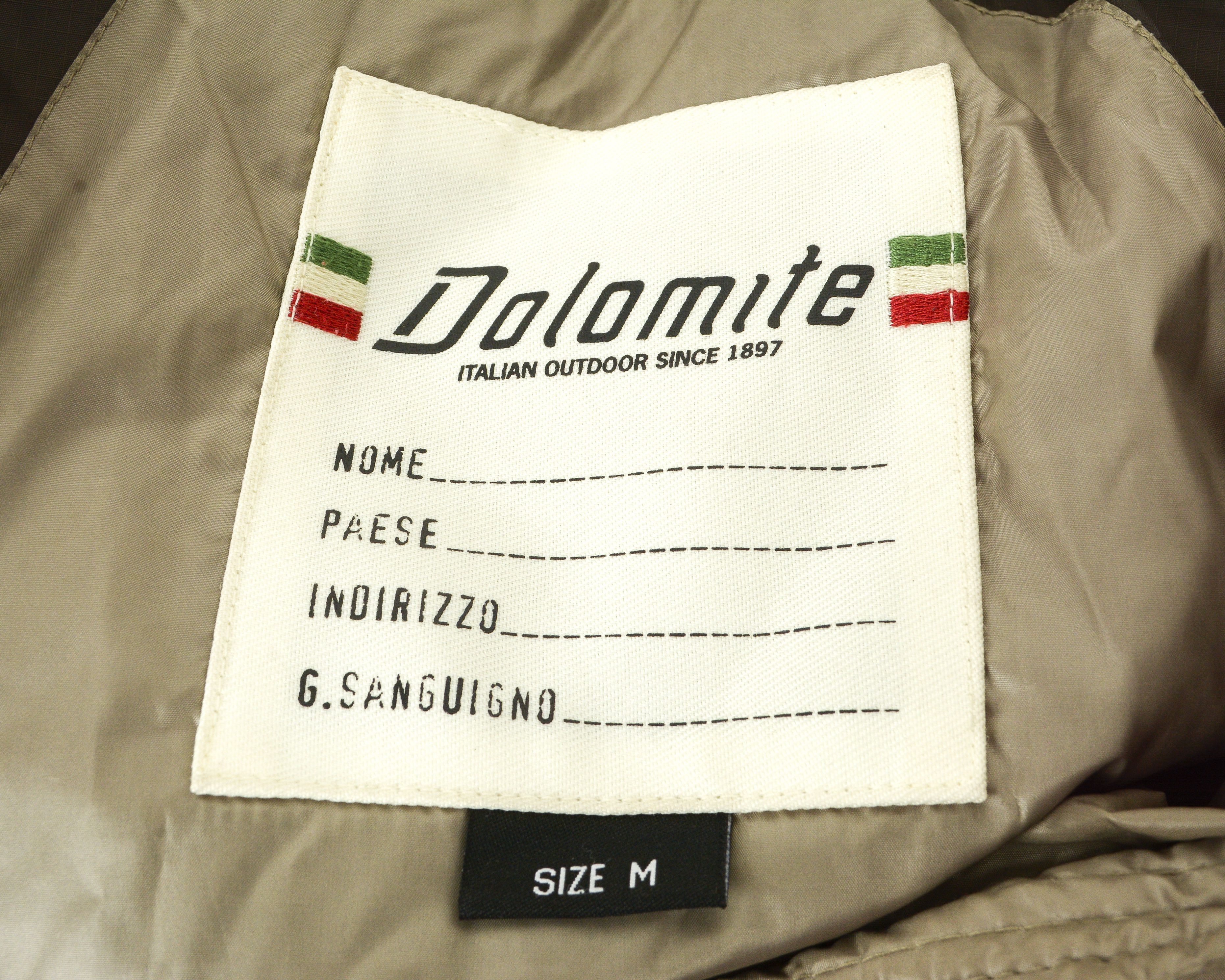 Designer Dolomite Women M Puffer Duck Down Jacket Padded Fur Feather Size M / US 6-8 / IT 42-44 - 4 Thumbnail