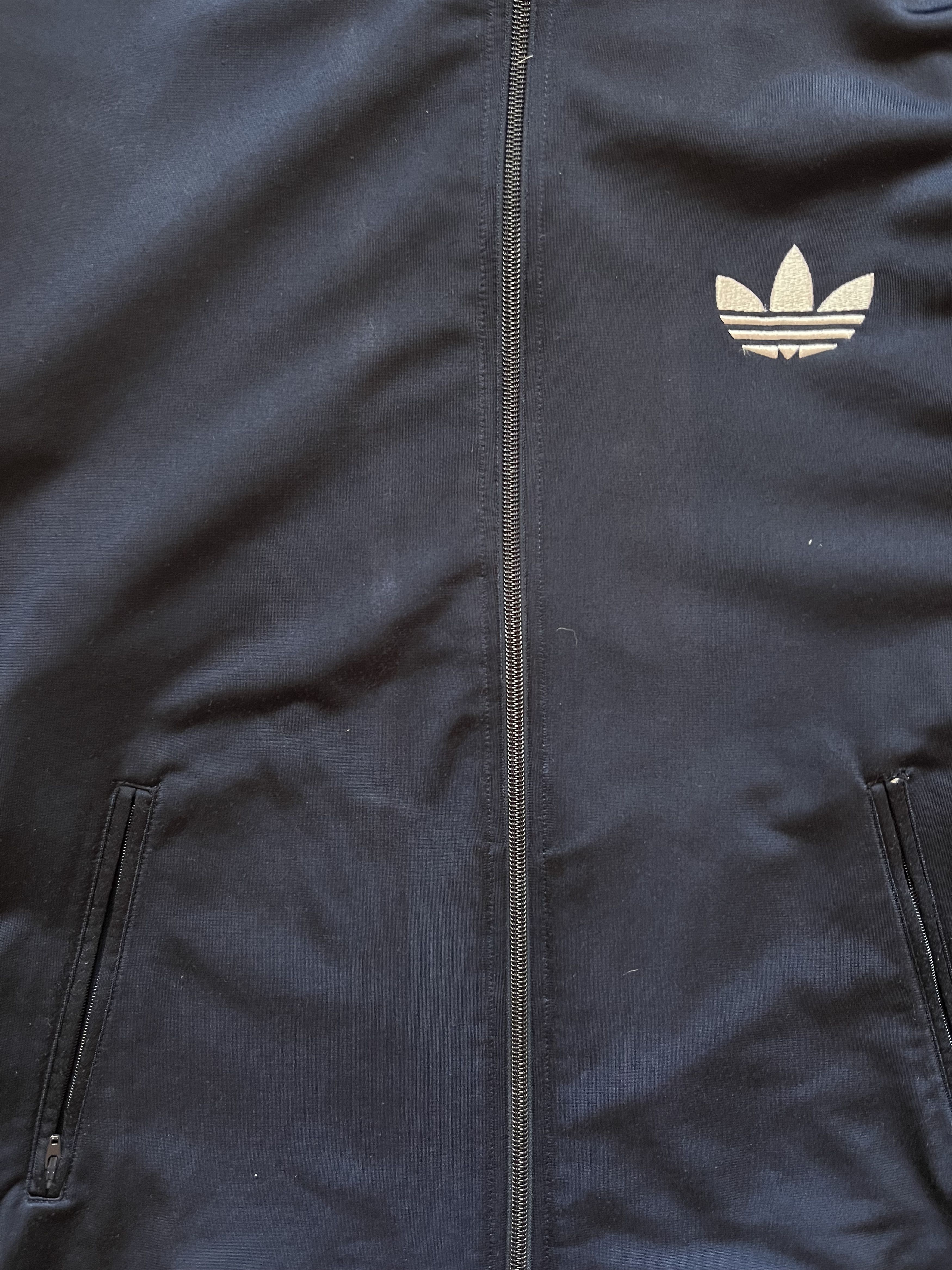 Adidas Vintage Adidas Men’s 90s Firebird Track Blue Jacket Stripes Size US S / EU 44-46 / 1 - 8 Thumbnail