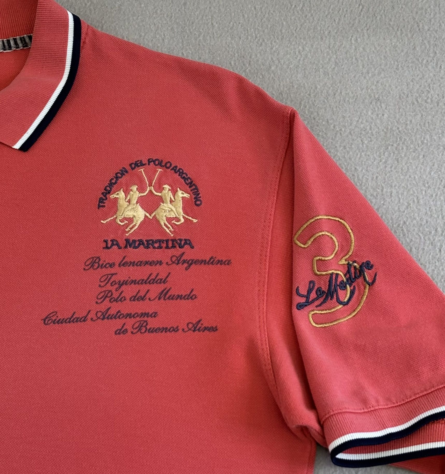 La Martina Polo La Martina Palermo Team Polo 3 Size XL Size US XL / EU 56 / 4 - 8 Thumbnail
