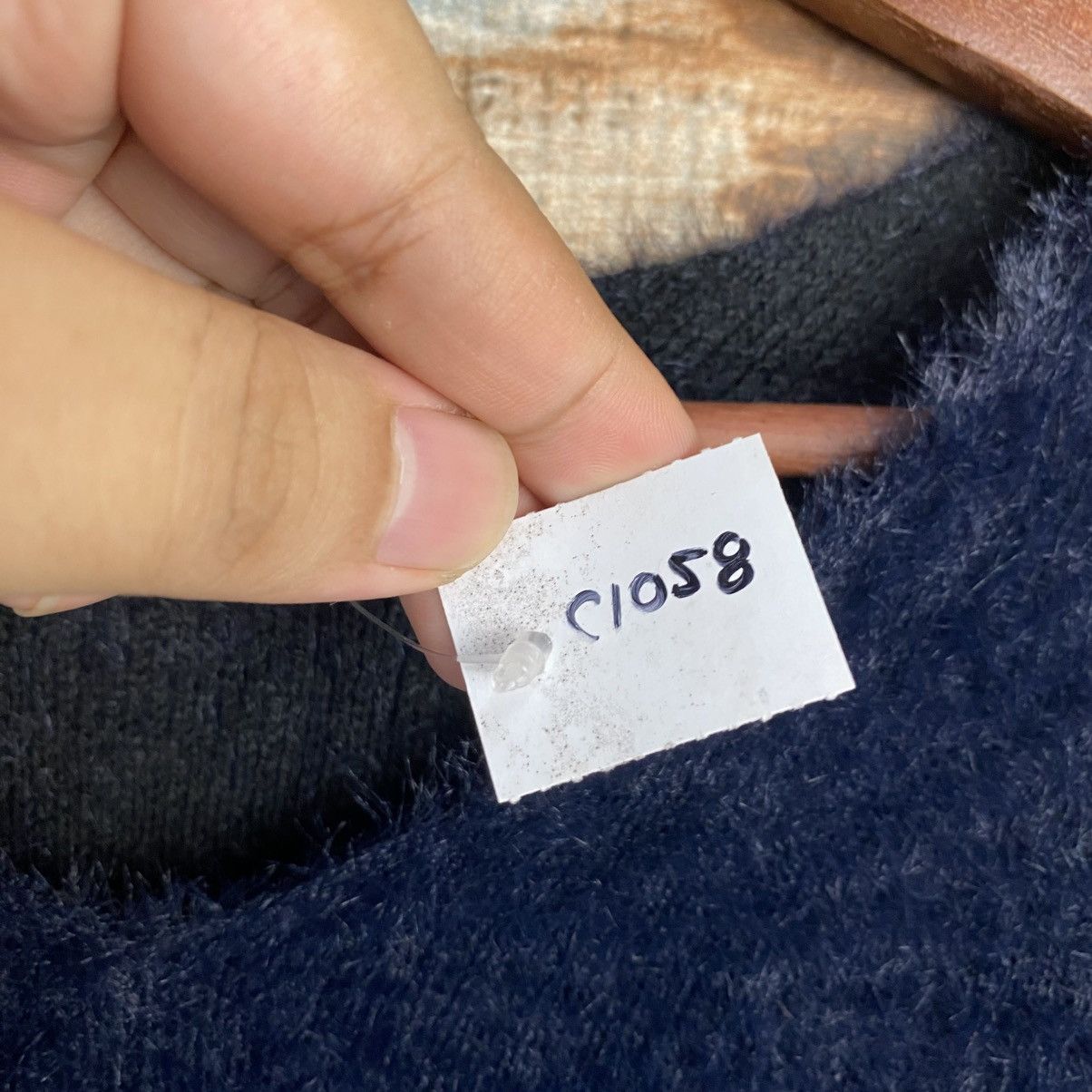 Global Work DL Global Work Fur shaggy mohair Black Knitwear #C1058 Size M / US 6-8 / IT 42-44 - 9 Thumbnail