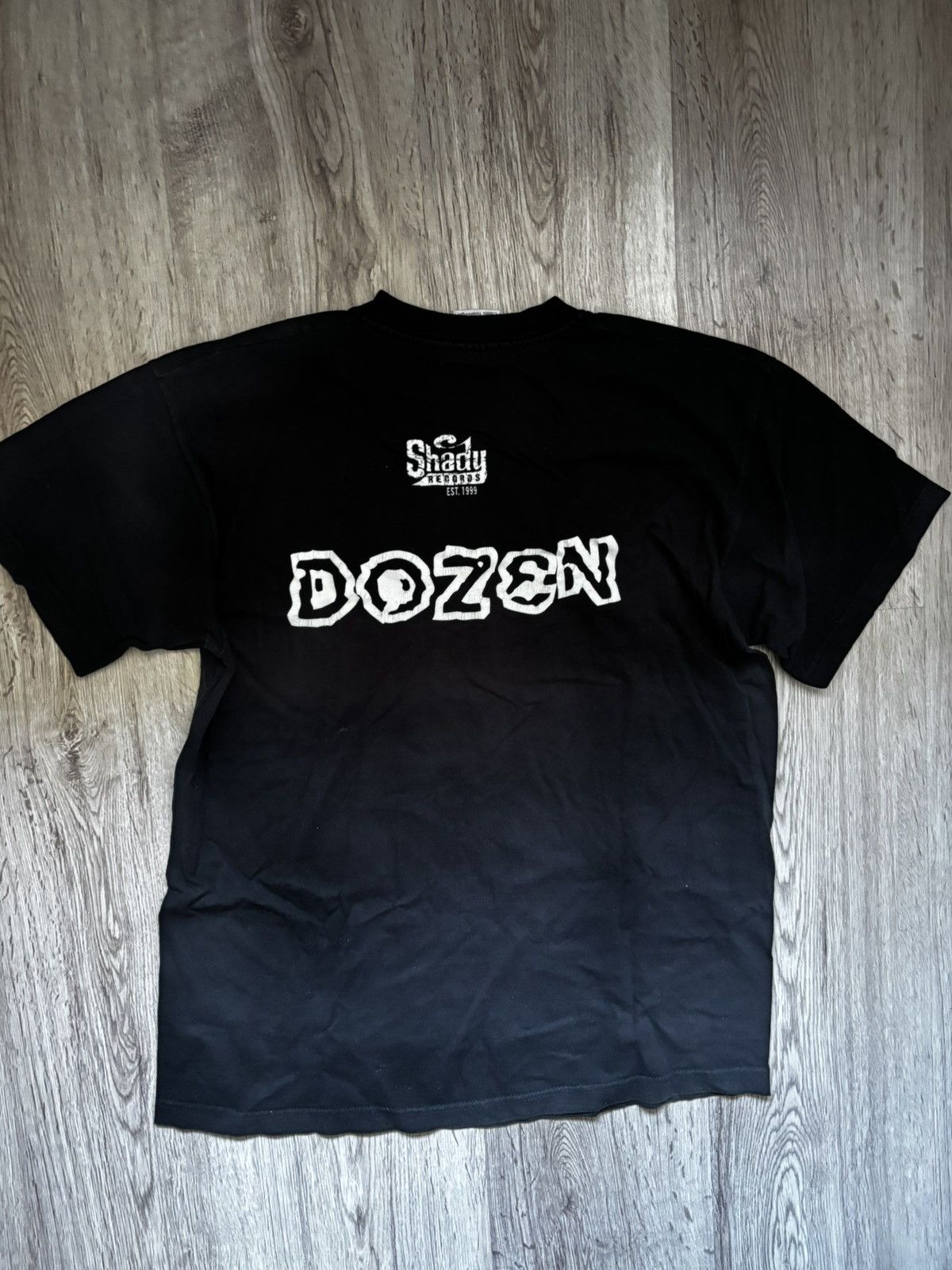 Fruit Of The Loom Rare Vintage 2000s Shady Records D12 Dirty Dozen shirt Size US M / EU 48-50 / 2 - 14 Thumbnail