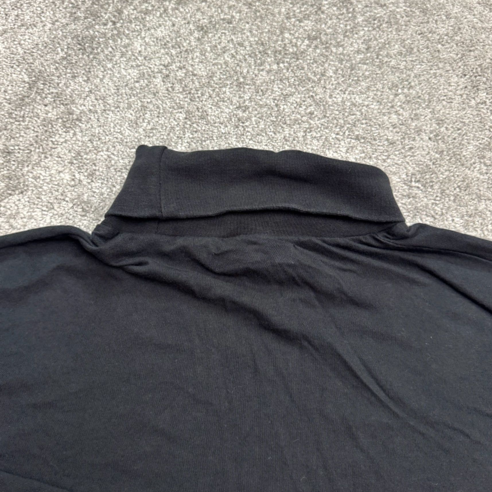 Urban Outfitters Urban Outfitters Shirt Mens XL Black 100% Cotton Turtleneck Long Sleeve Knit Size US XL / EU 56 / 4 - 4 Thumbnail