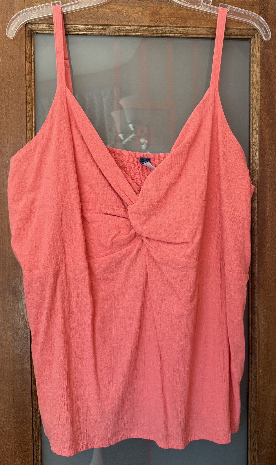 Old Navy Old Navy Plus Lot of 2 Sleeveless Cotton Blend Black Peach Size XXL / US 16-18 / IT 52-54 - 6 Thumbnail