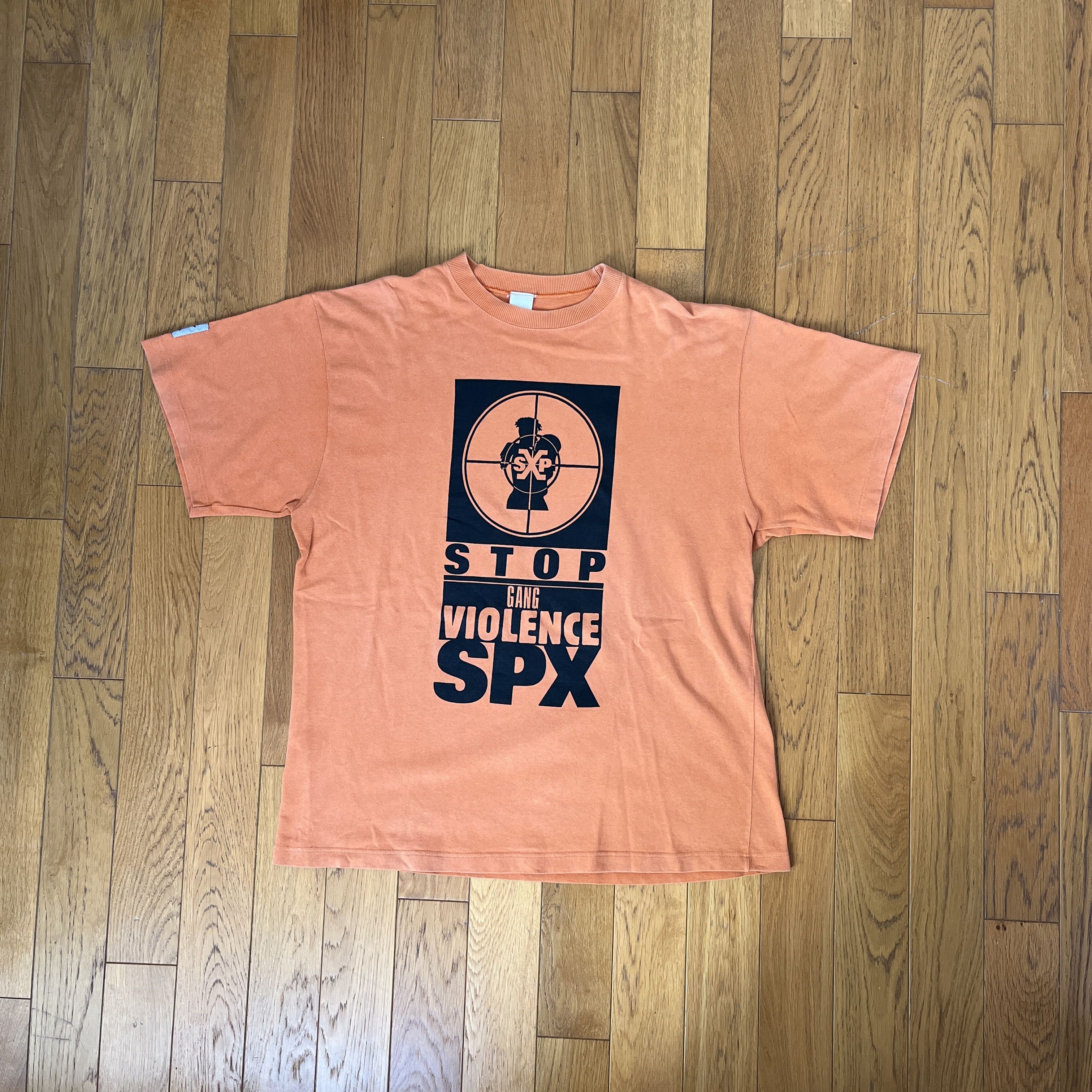 Vintage Very Rare Vintage Lennox Lewis Stop Gang Violence Tshirt Size US XL / EU 56 / 4 - 1 Thumbnail