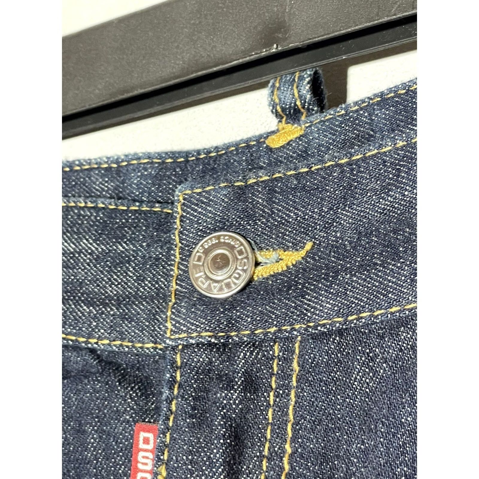 Dsquared2 Dark Blue Denim Mini Shorts Size 46 Size 32" / US 10 / IT 46 - 4 Thumbnail