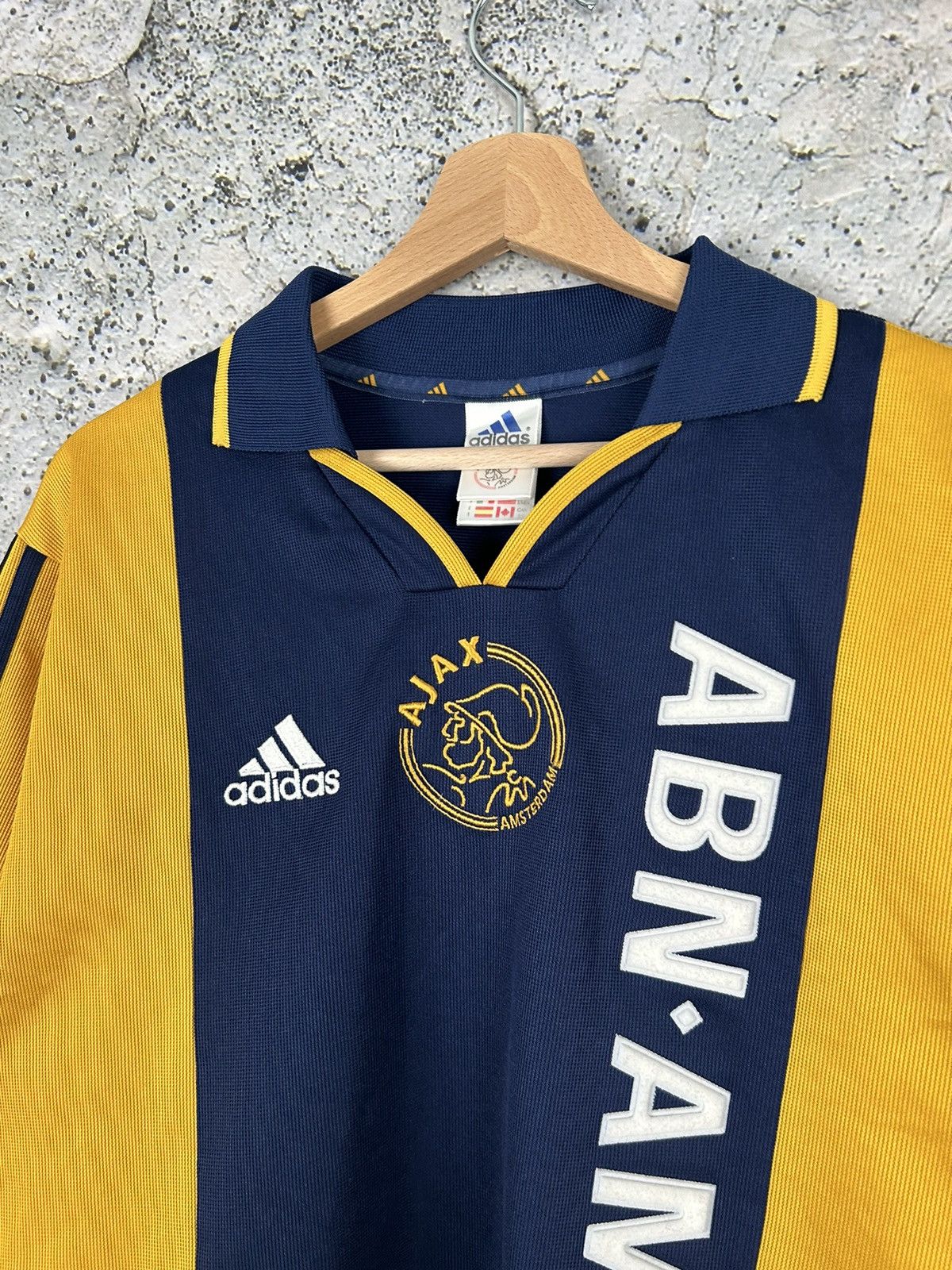 Adidas Vintage Adidas Ajax Amsterdam 1999/2000 Soccer Jersey Rare Size US M / EU 48-50 / 2 - 3 Thumbnail