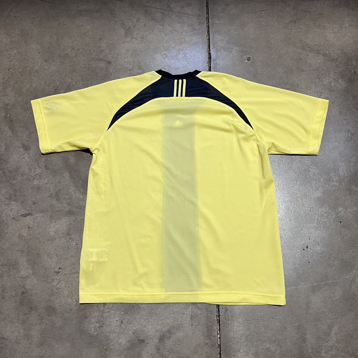 Adidas Vintage Adidas Soccer Warm Up Practice Jersey Logo Striped Size US M / EU 48-50 / 2 - 6 Thumbnail