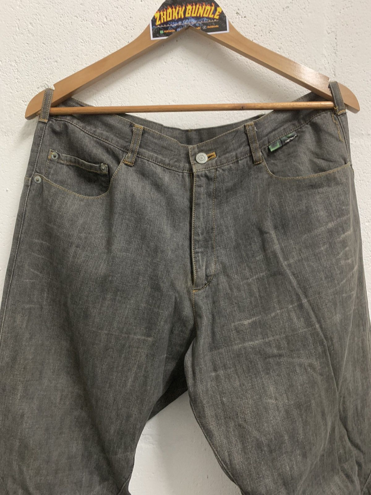 Japanese Brand × Swagger × Vintage Vintage Swagger Jeans Nice Design Size US 34 / EU 50 - 3 Thumbnail