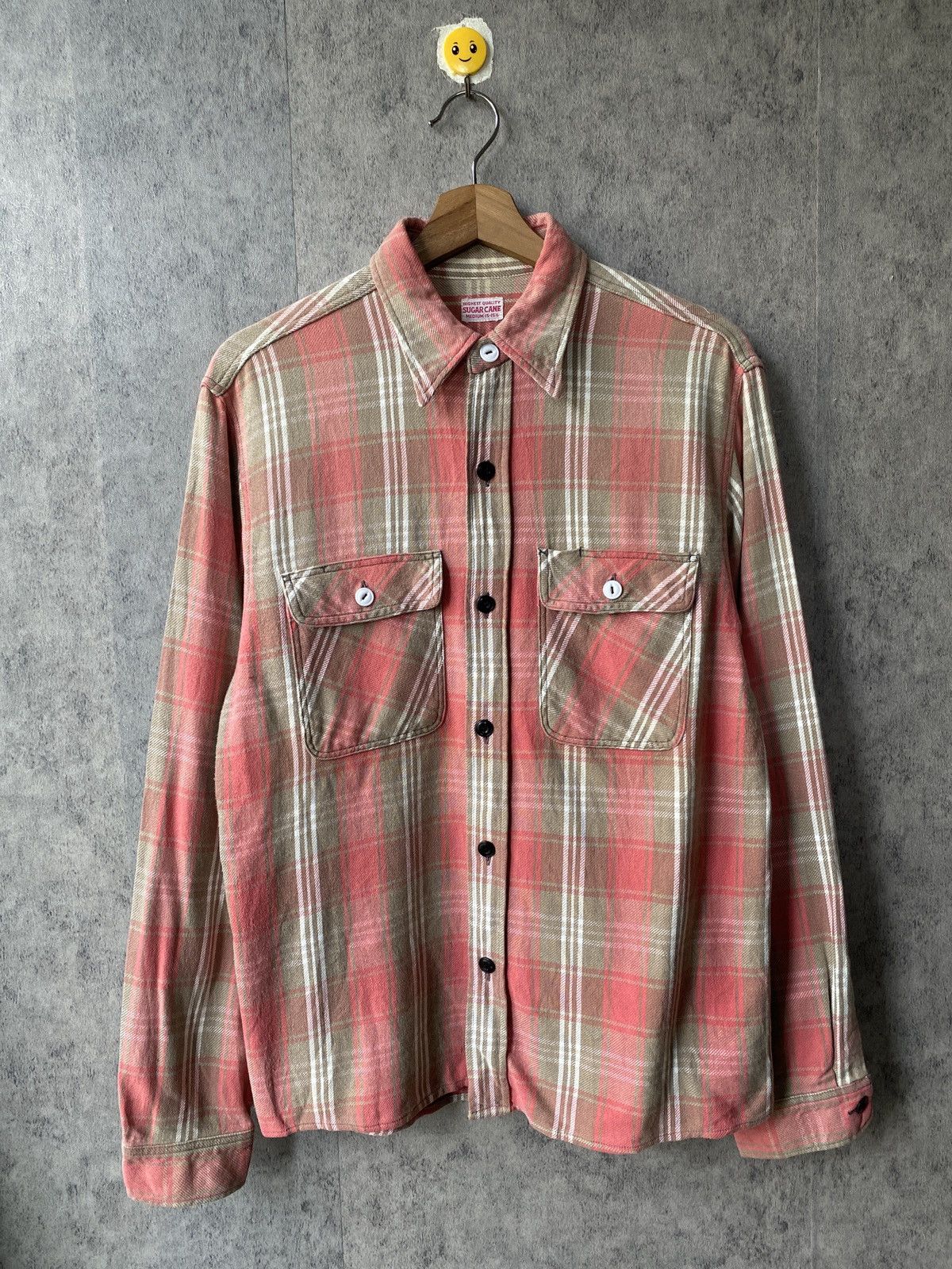 Sugar Cane Vintage Sugar Cane Japan Flannel Shirt Size US M / EU 48-50 / 2 - 2 Thumbnail